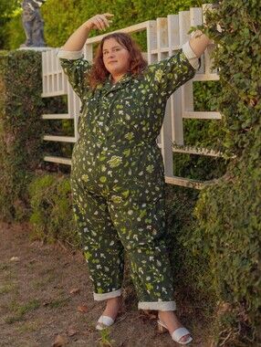 Big Bud Press Green Cookbook 2.0 Everyday Jumpsuit Size 6X